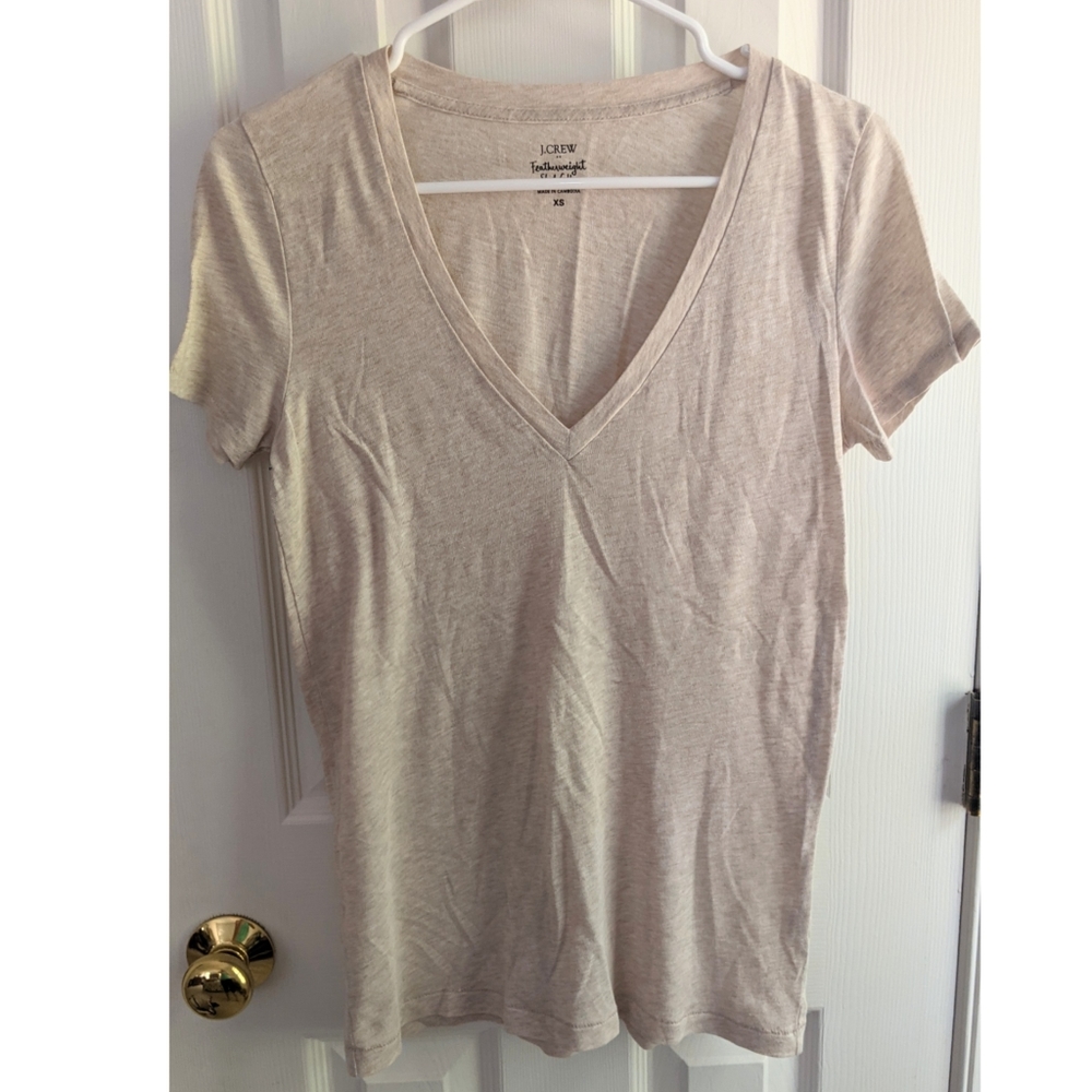J crew featherweight tee